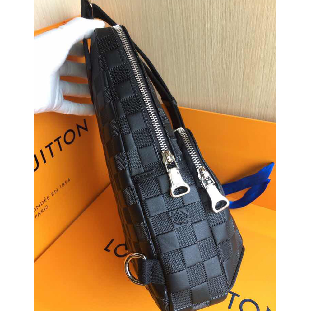 Louis Vuitton Black Argyle Bag - 