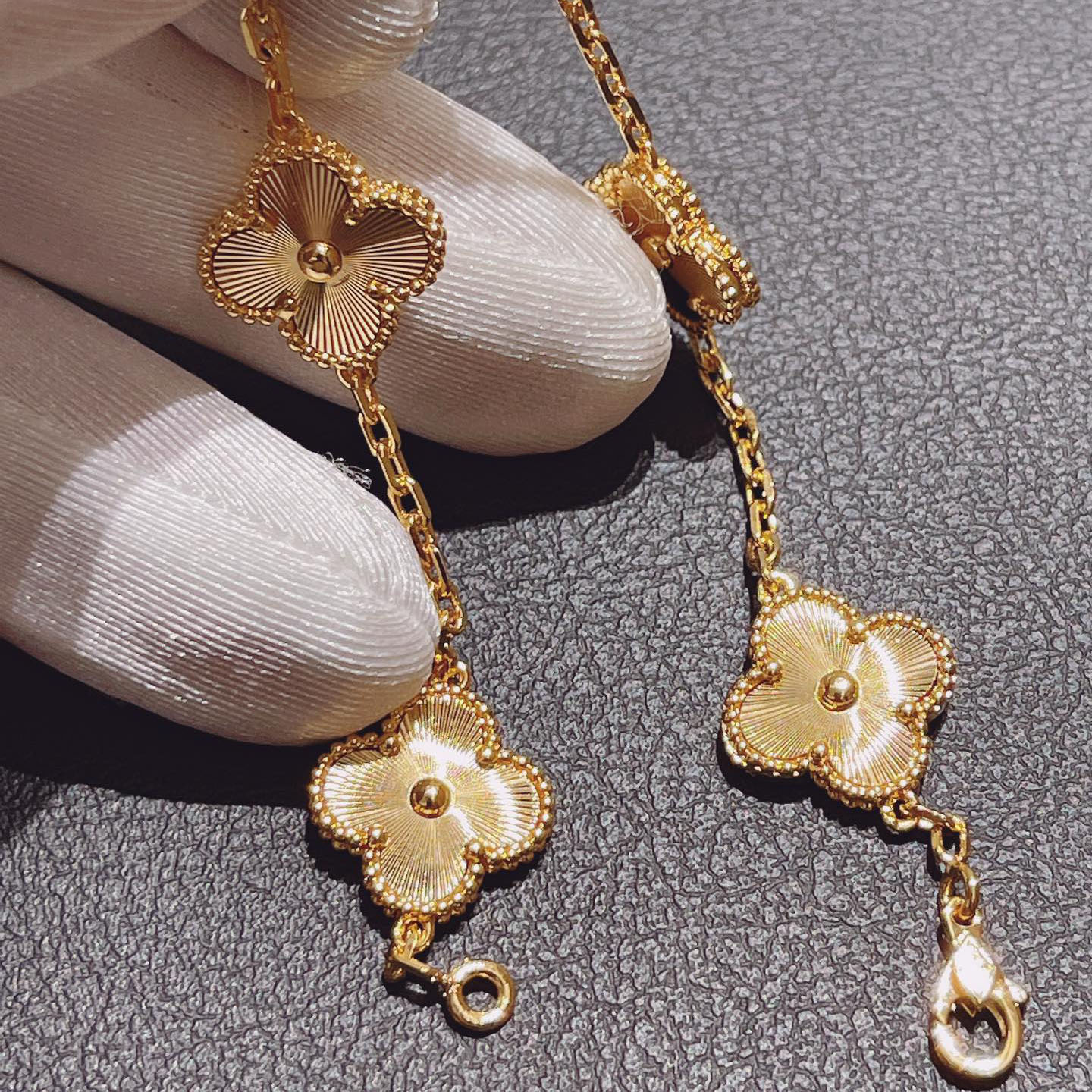Van Cleef & Arpels Vintage Alhambra bracelet, 5 motifs - 