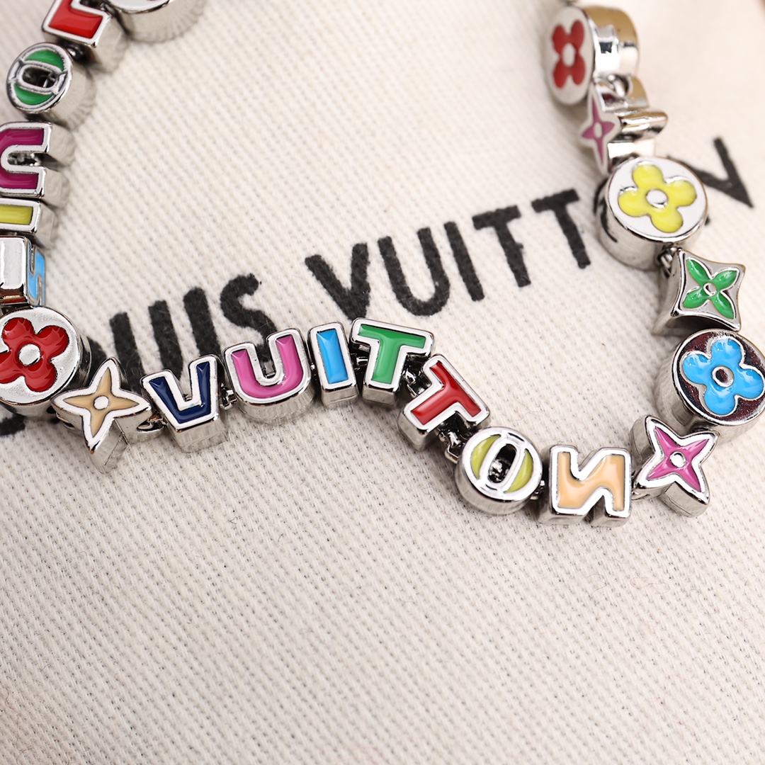 Louis Vuitton MP3282 Monogram Party Bracelet - 