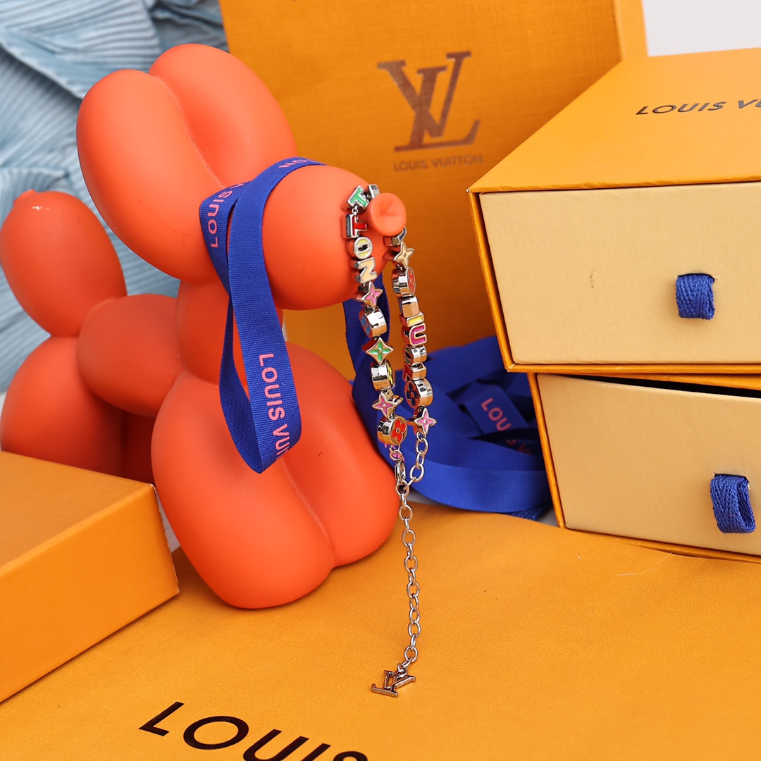 Louis Vuitton MP3282 Monogram Party Bracelet - 