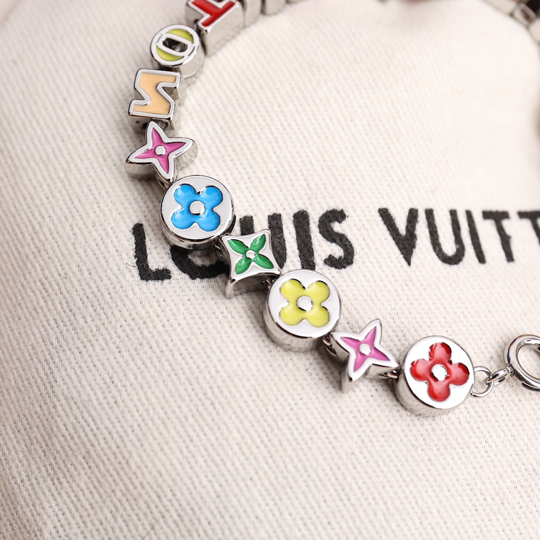 Louis Vuitton MP3282 Monogram Party Bracelet - 