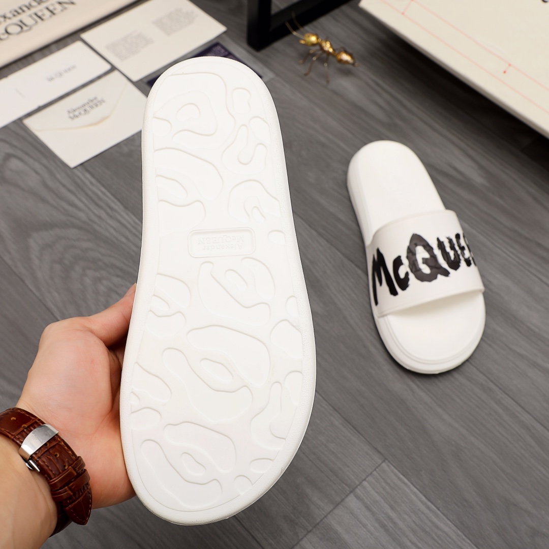 Alexander Mqueen Logo Slipper - 