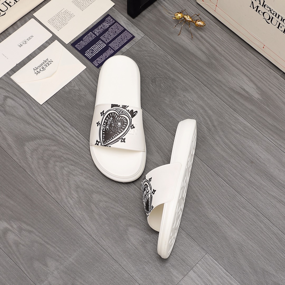 Alexander Mqueen Logo Slipper - 