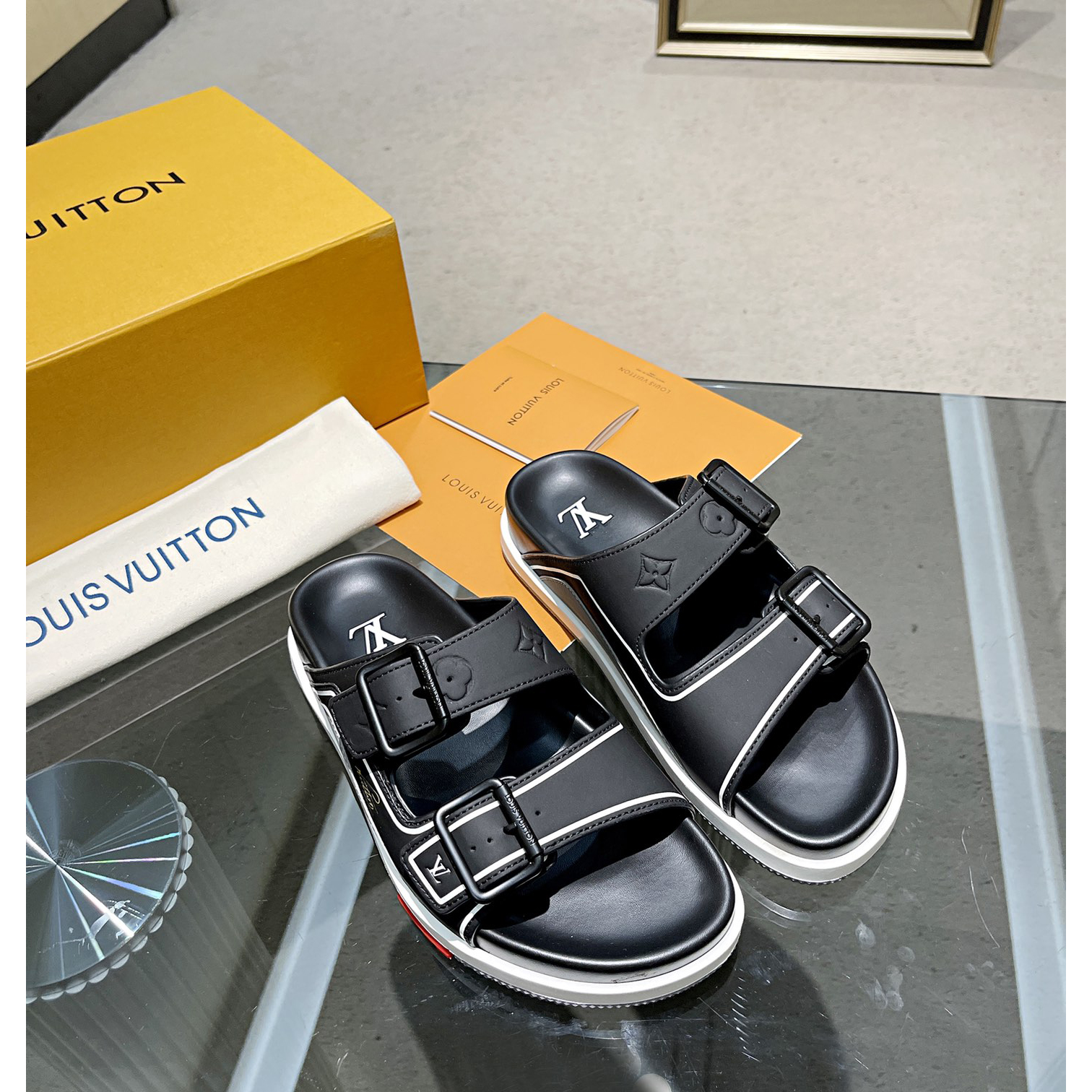 Louis Vuitton Men's Trainer Slippers - 