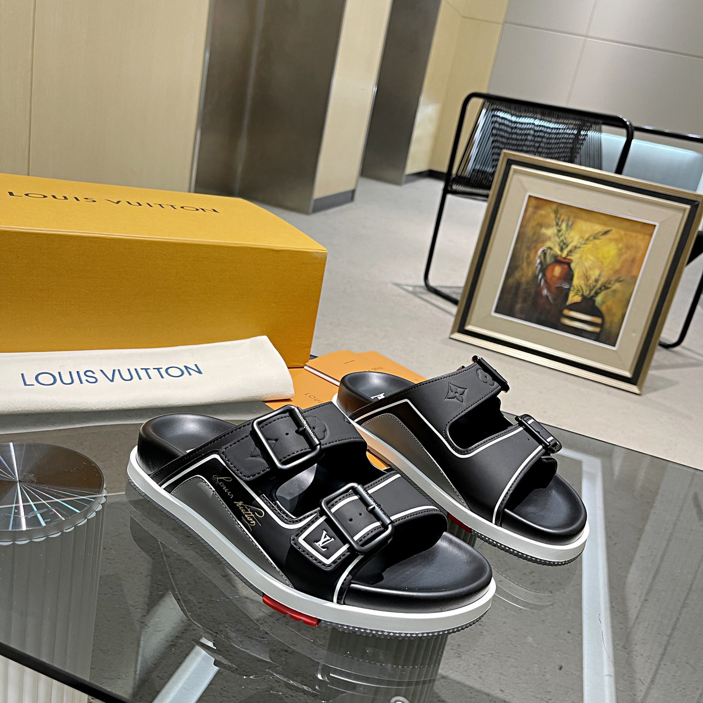Louis Vuitton Men's Trainer Slippers - 
