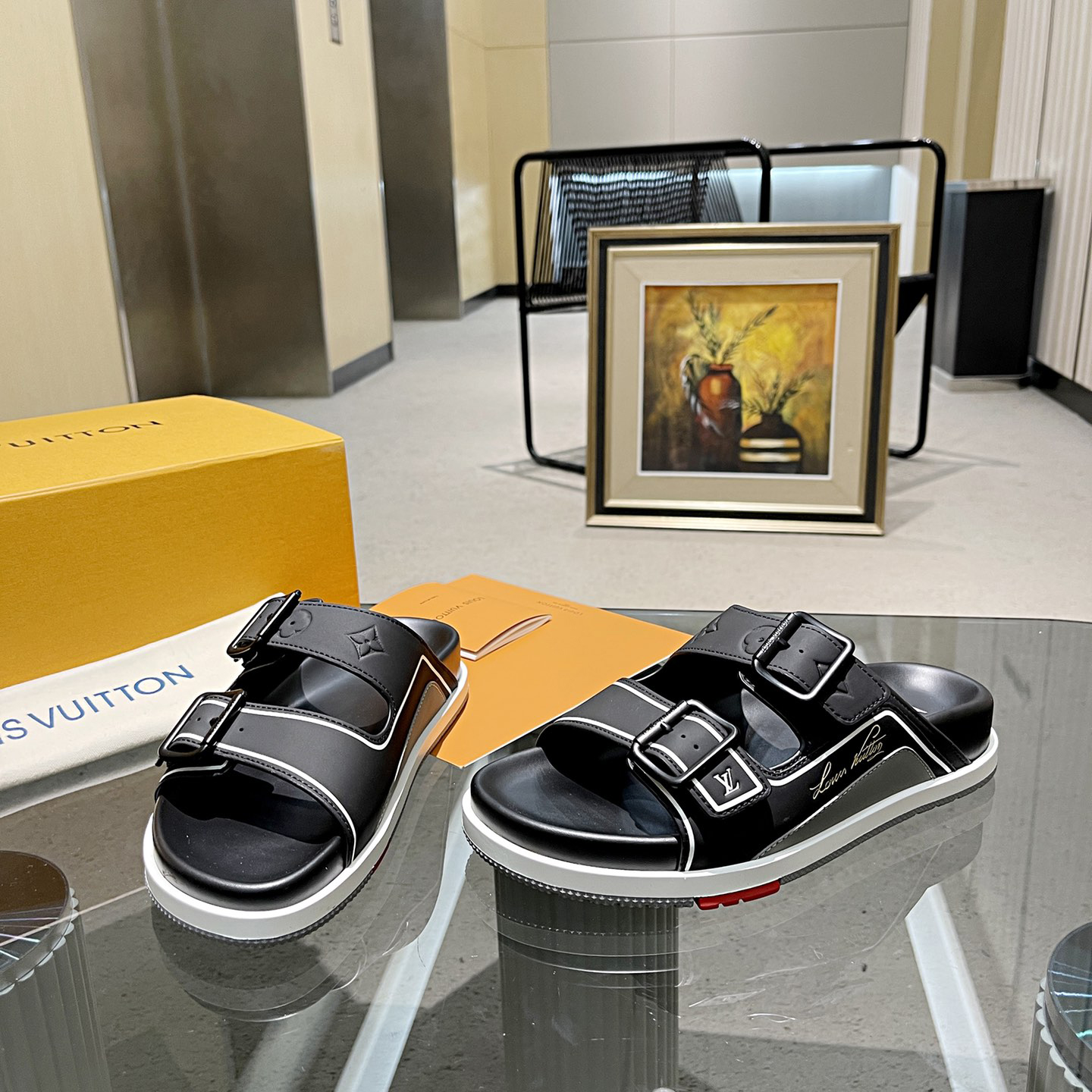 Louis Vuitton Men's Trainer Slippers - 