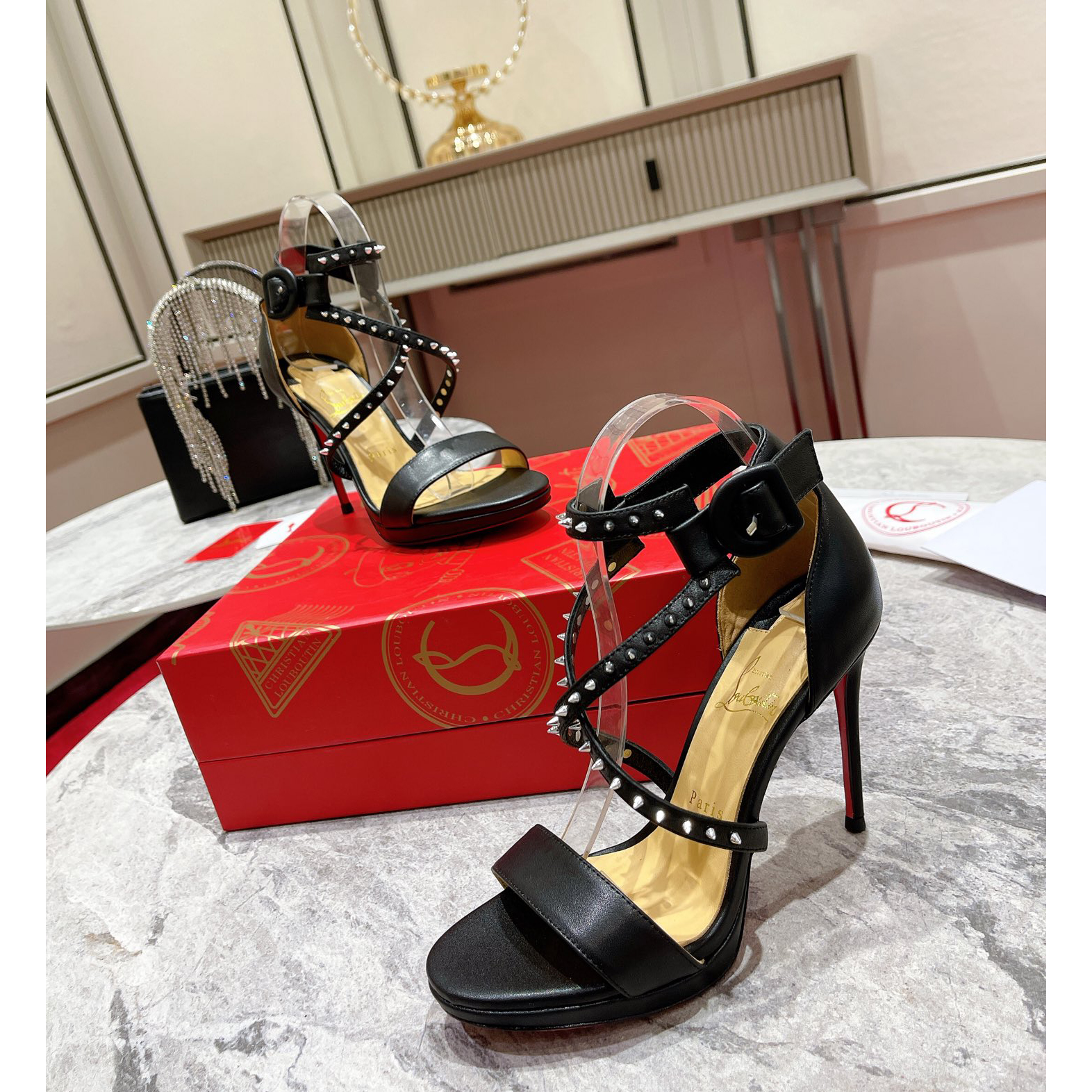 Christian Louboutin Choca Lux Sandals    - 