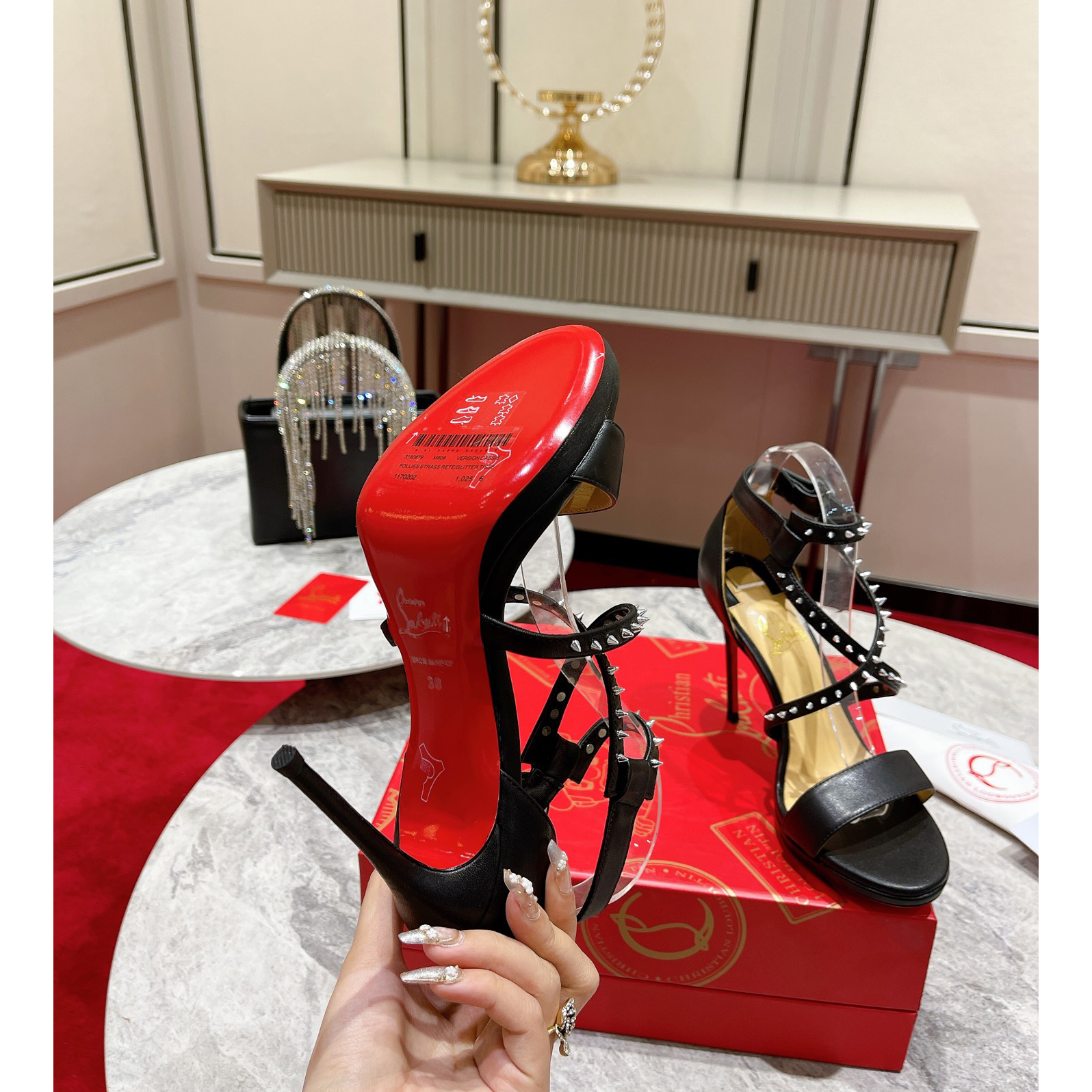 Christian Louboutin Choca Lux Sandals    - 