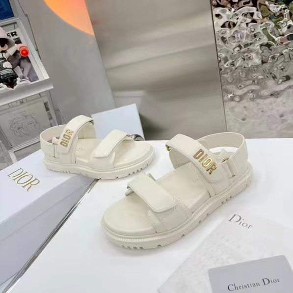 Dior Dioract Sandal With Lambskin - 