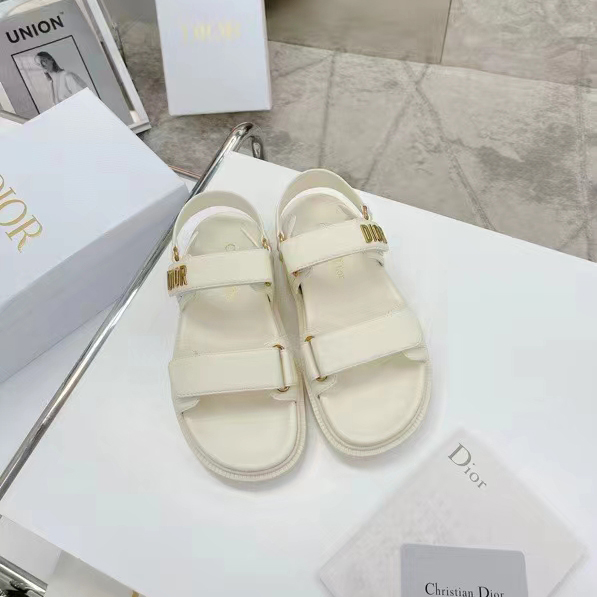 Dior Dioract Sandal With Lambskin - 