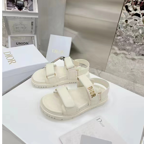 Dior Dioract Sandal With Lambskin - 