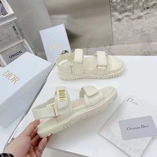 Dior Dioract Sandal With Lambskin - 