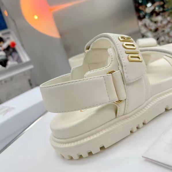 Dior Dioract Sandal With Lambskin - 