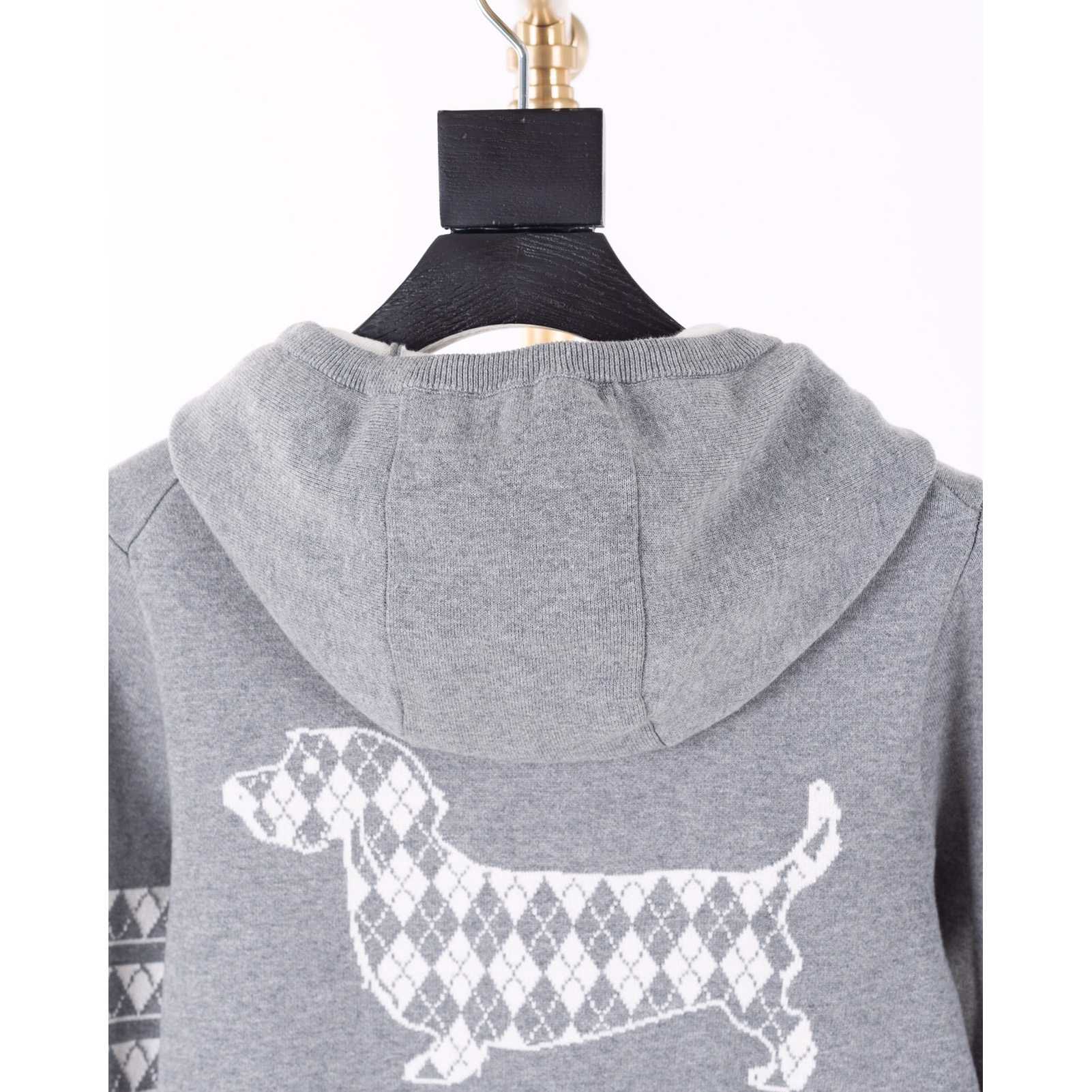 Thom Browne Hector Zip Hoodie - 