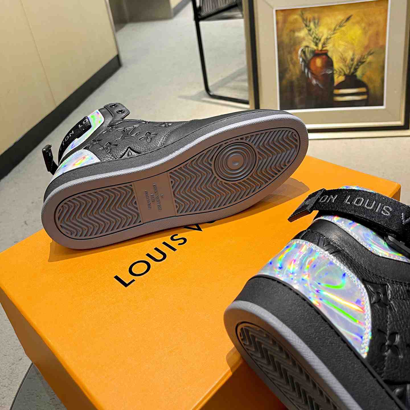 Louis Vuitton Rivoli Sneaker Boot     - DesignerGu