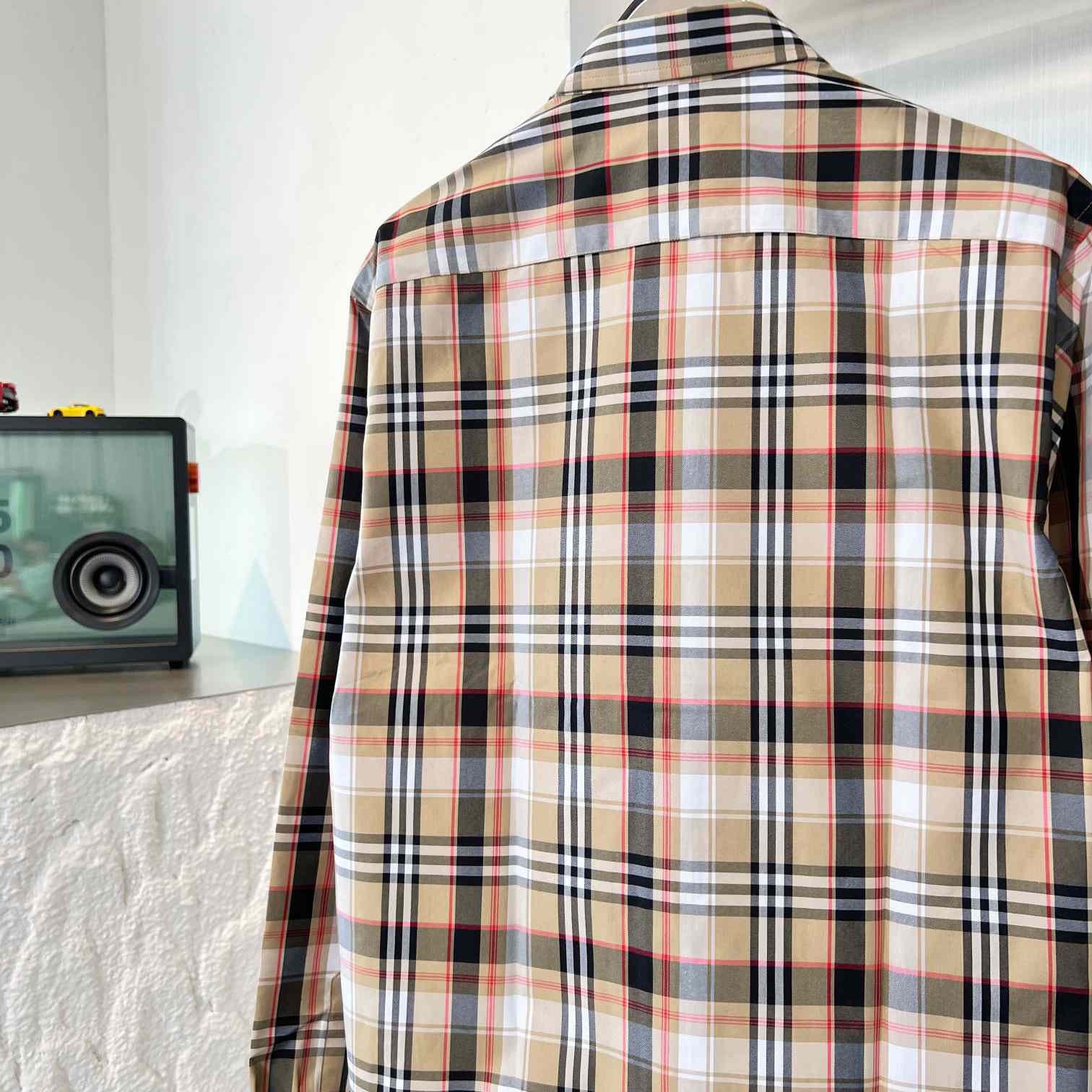 Burberry Check Cotton Poplin Shirt - 