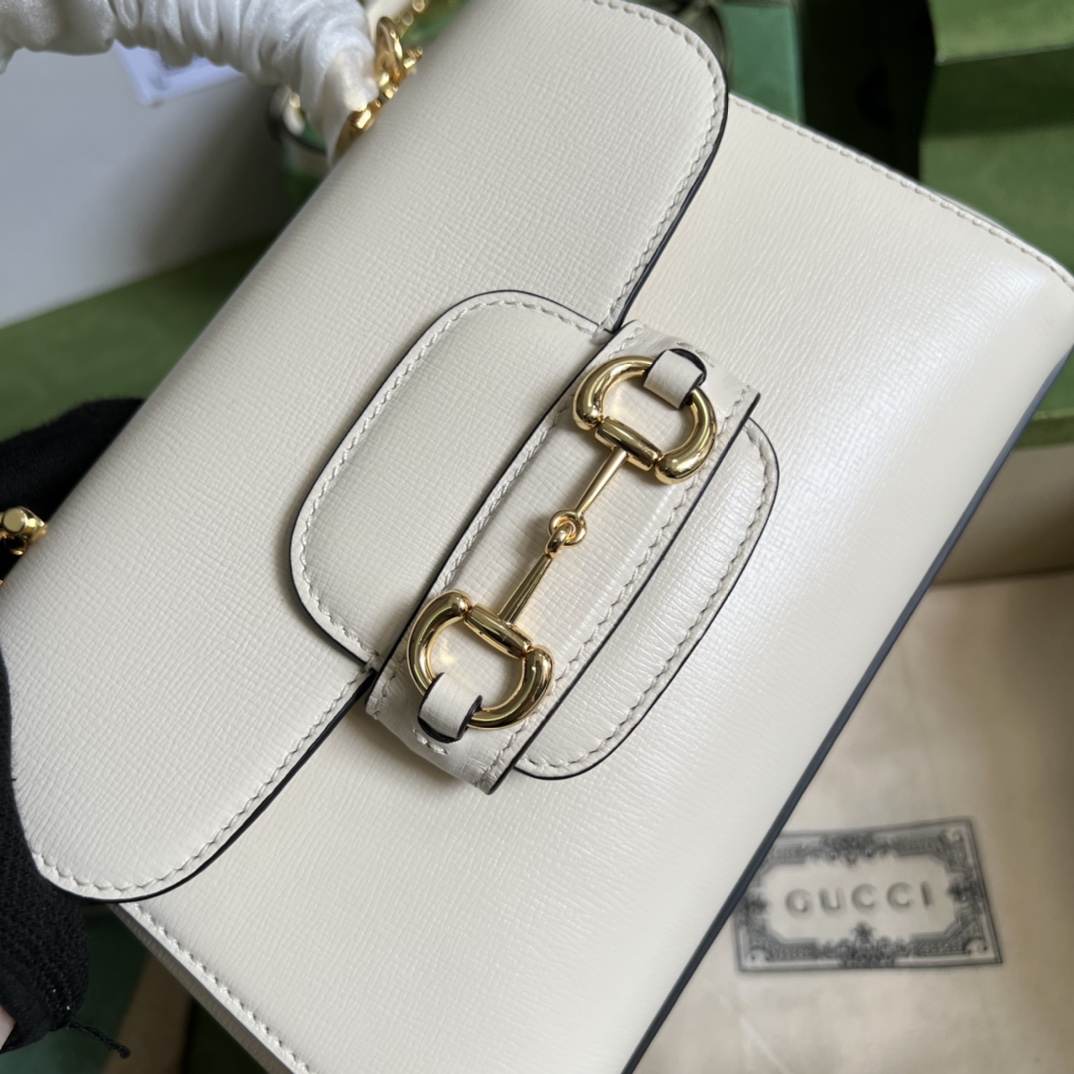 Gucci Horsebit 1955 Mini Bag(22x16x10.5cm) - 