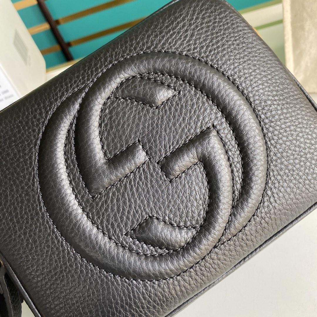 Gucci Soho Small Leather Disco Bag(22-15-7cm) - 