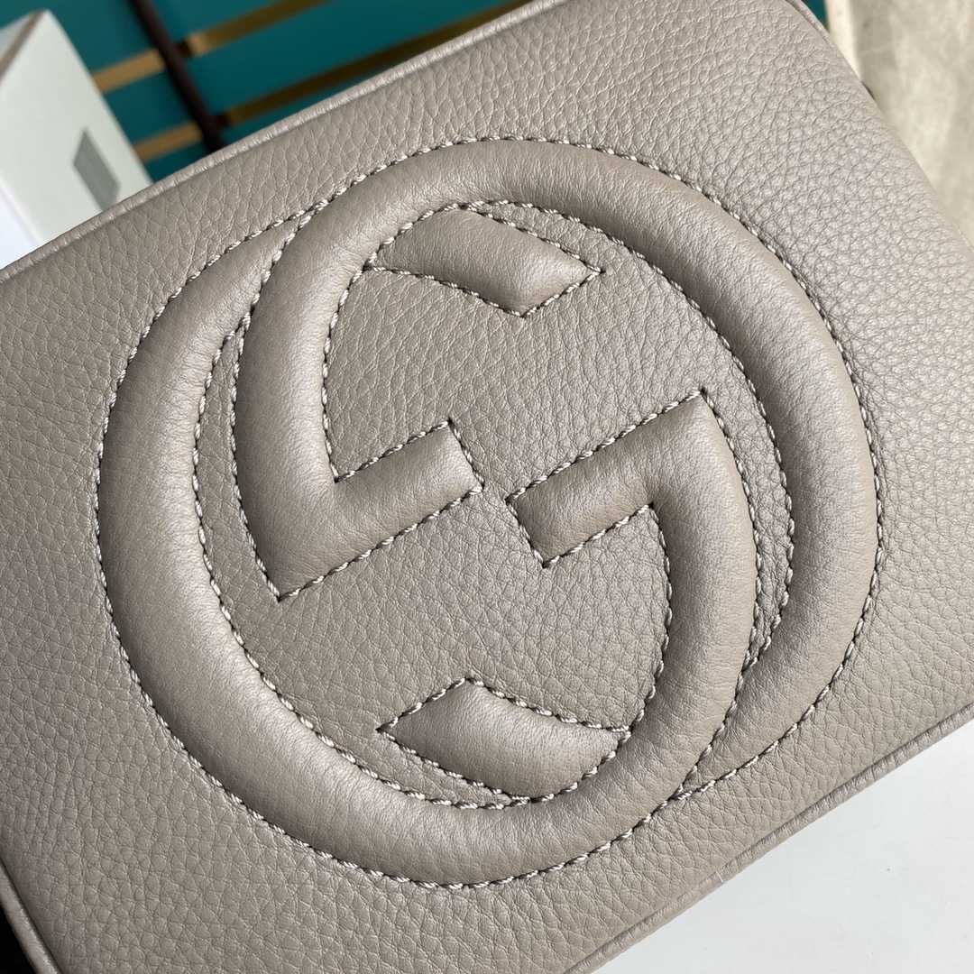 Gucci Soho Small Leather Disco Bag(22-15-7cm) - 