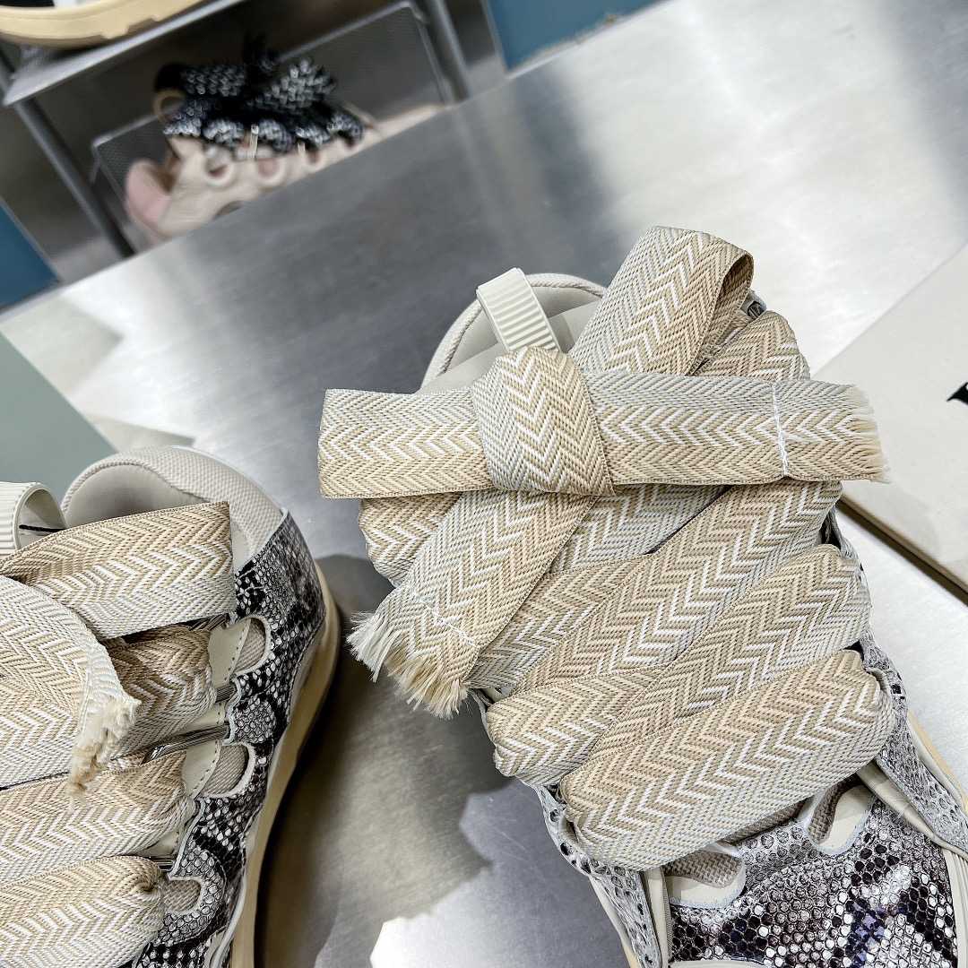 Lanvin Curb Low-Top Sneakers - 