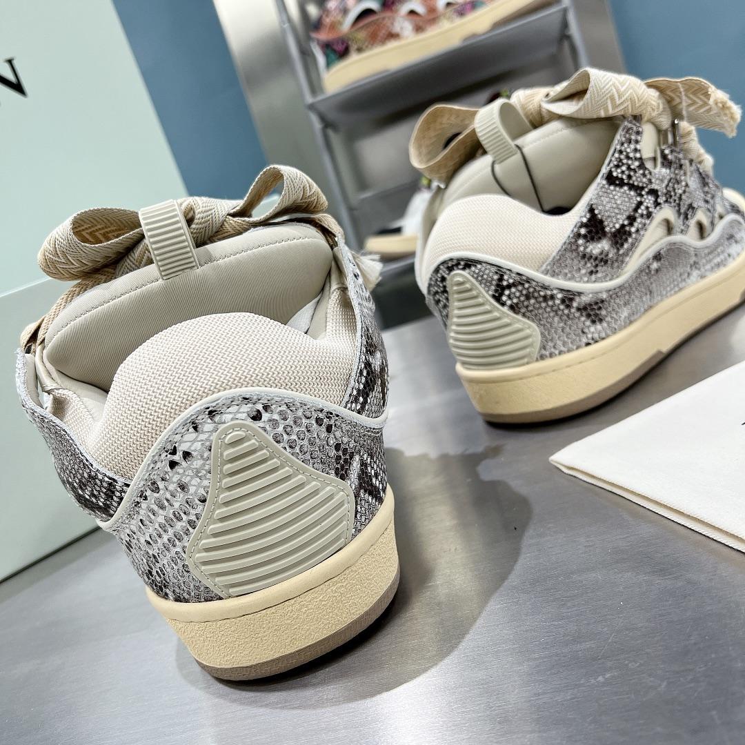 Lanvin Curb Low-Top Sneakers - 