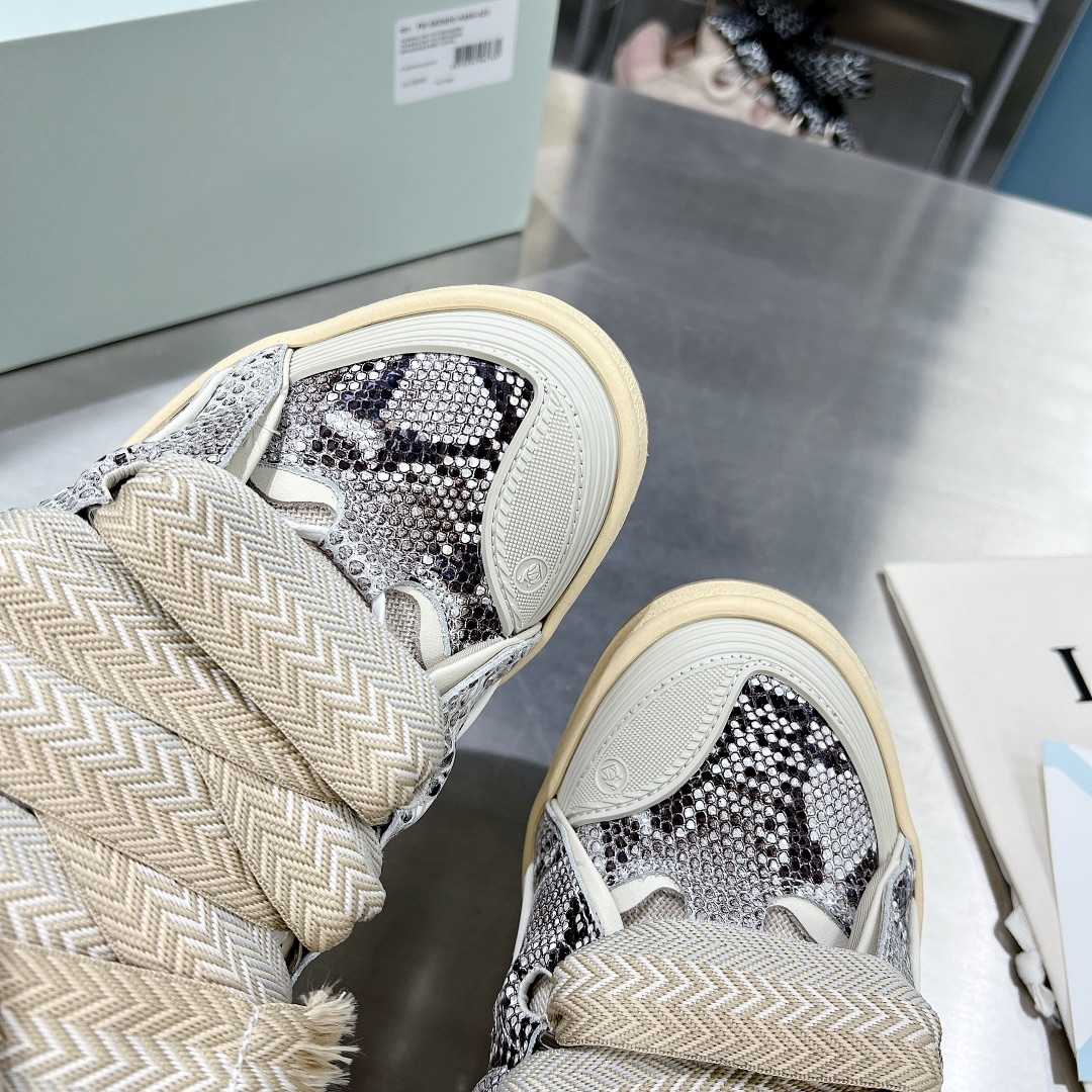 Lanvin Curb Low-Top Sneakers - 