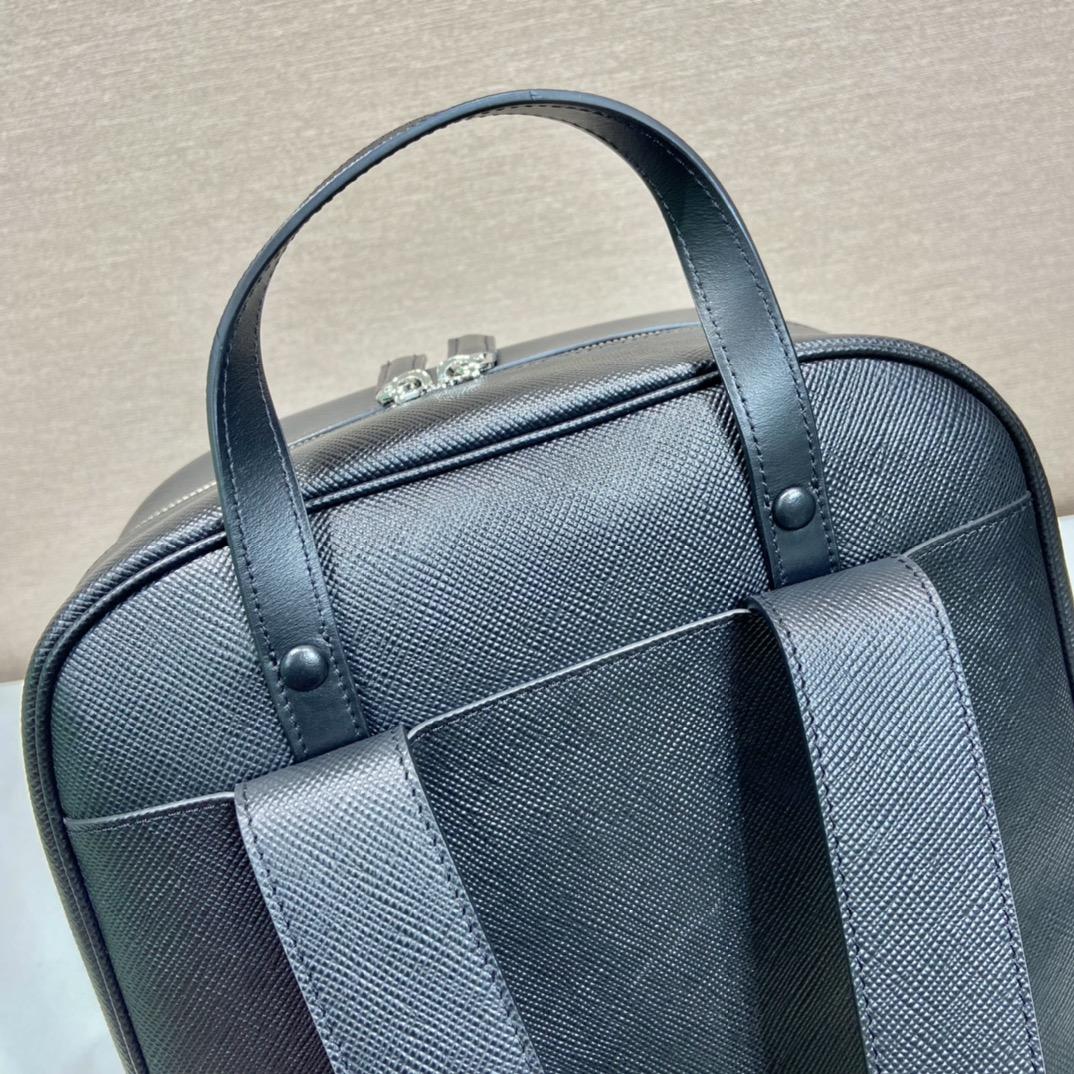 Prada Saffiano Leather Backpack - 