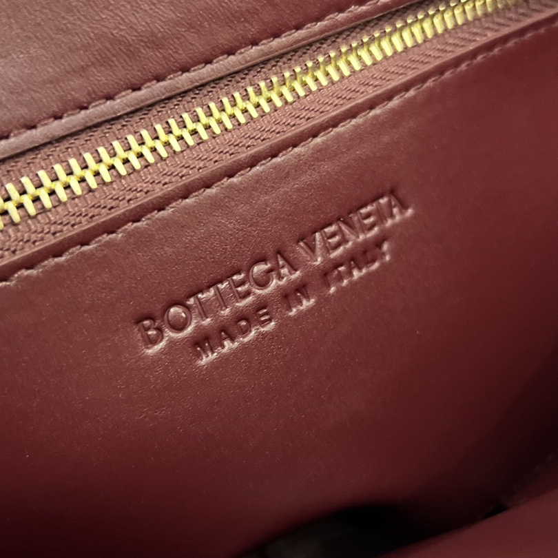Bottega Veneta Cassette Foulard Intreccio Leather Cross-Body Bag - 
