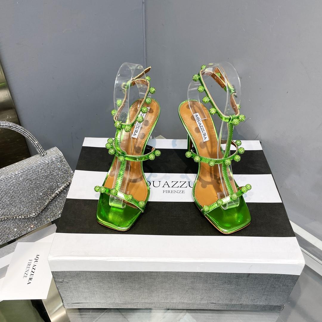 Aquazzura Cha Cha Cha Crystal Sandal  95 - 