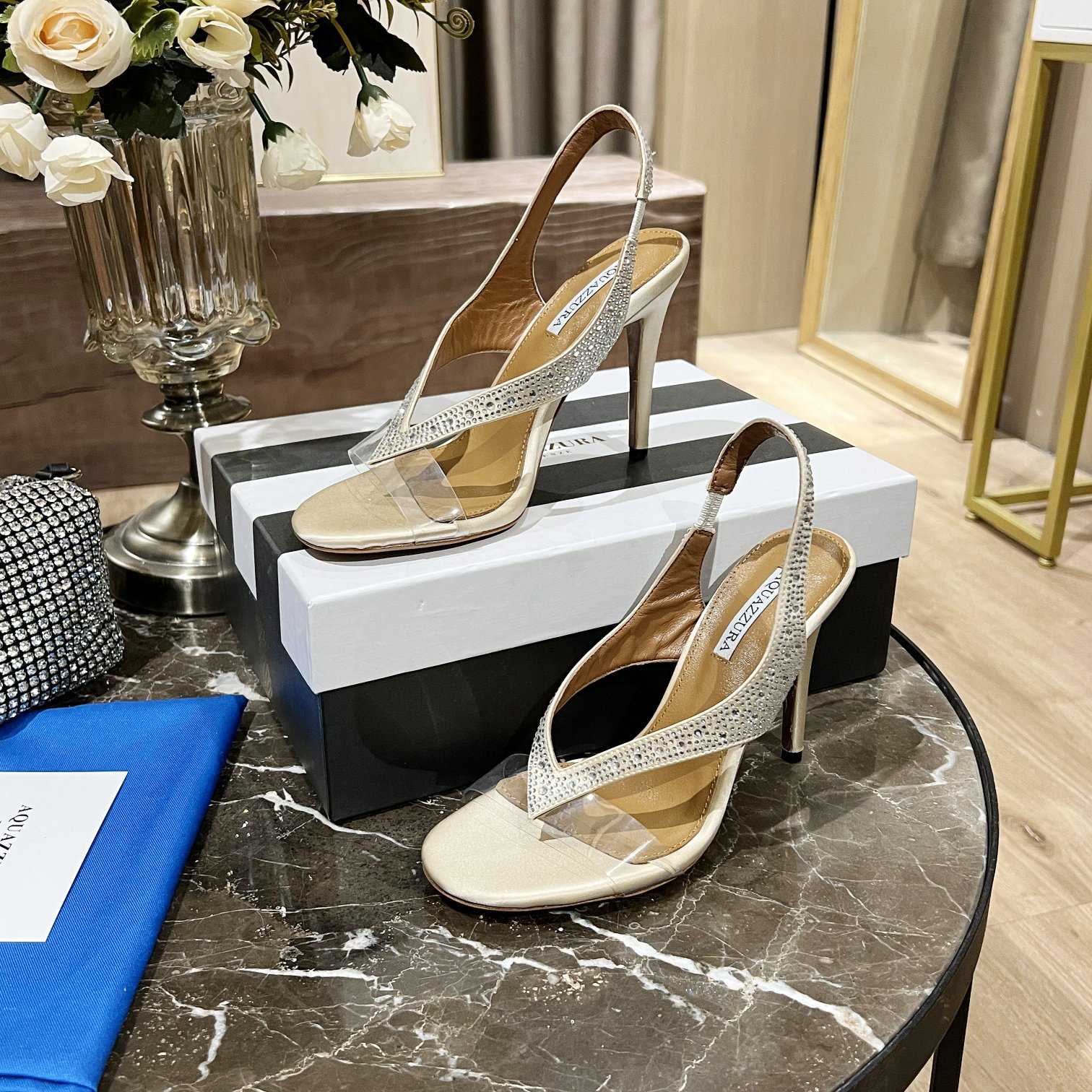 Aquazzura Izzy Plexi Sandal 105 - 