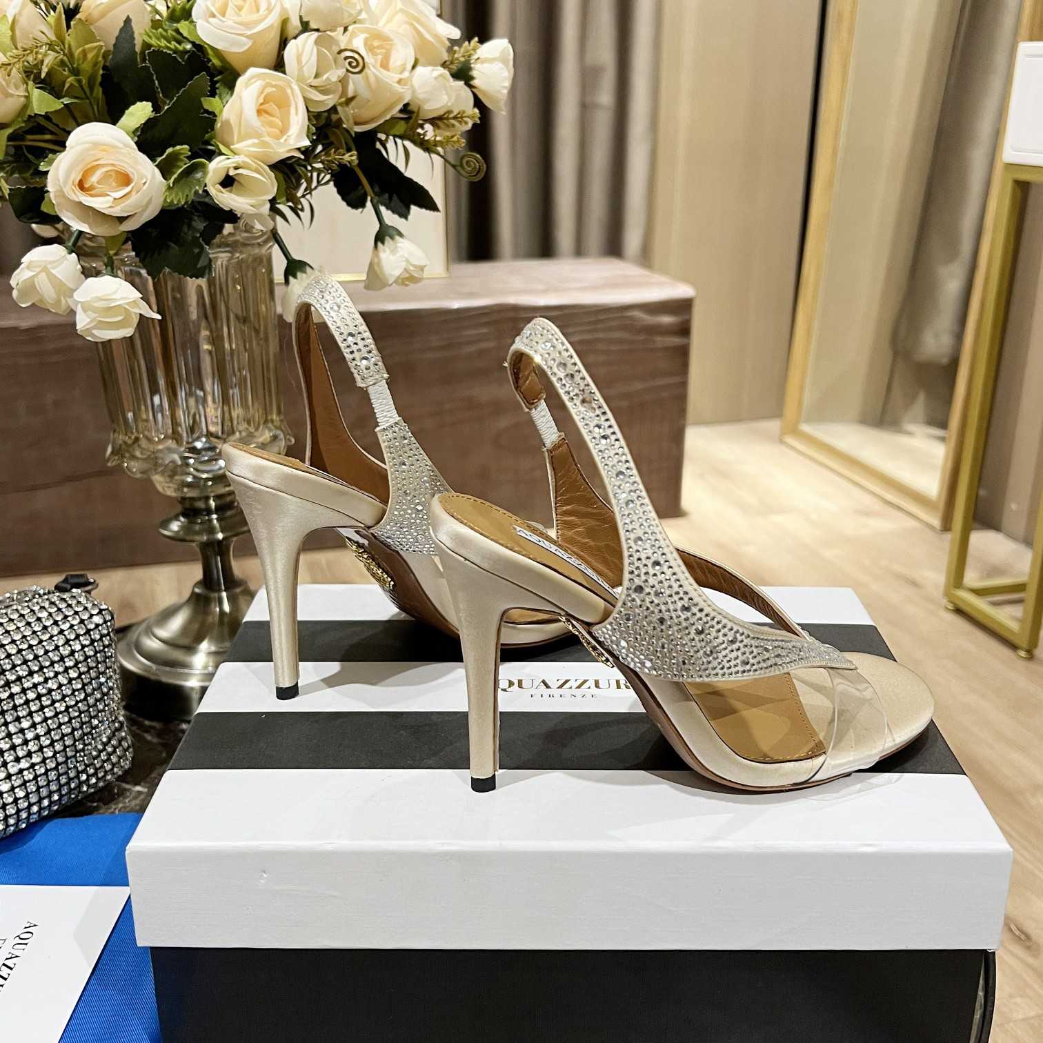 Aquazzura Izzy Plexi Sandal 105 - 