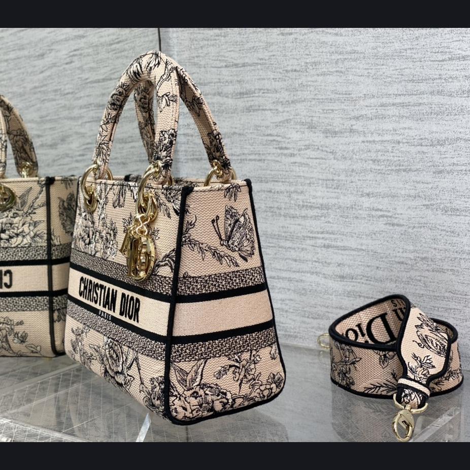 Dior Medium Lady D-lite Bag - 