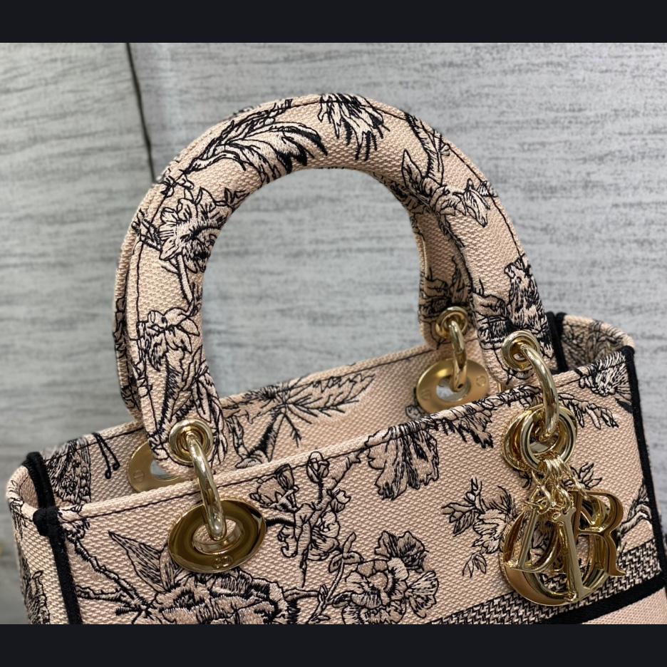 Dior Medium Lady D-lite Bag - 