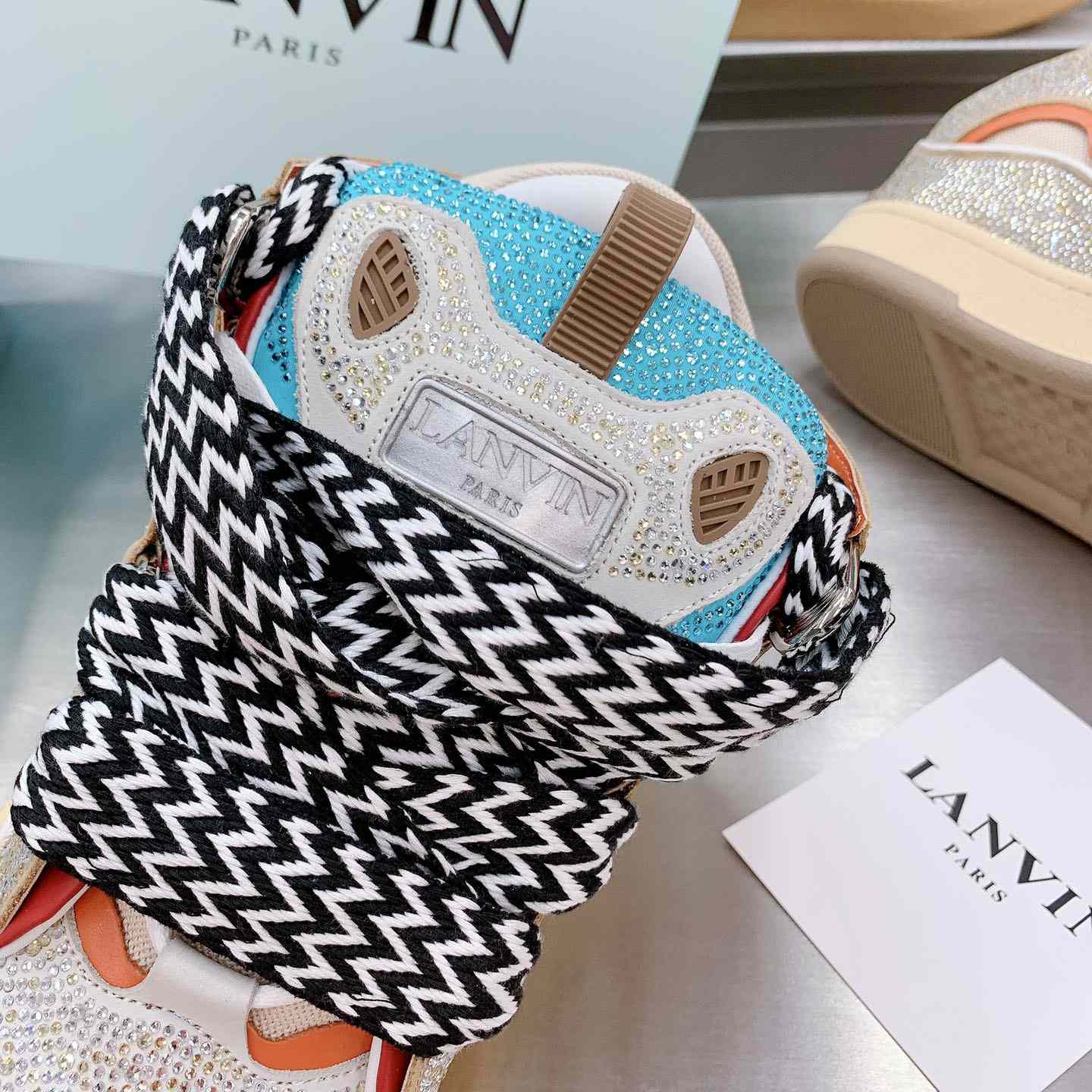 Lanvin Curb Low-Top Sneakers - 
