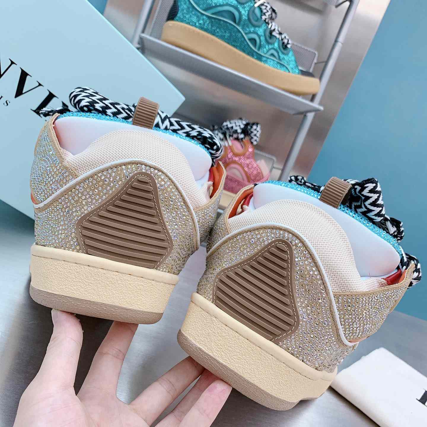 Lanvin Curb Low-Top Sneakers - 