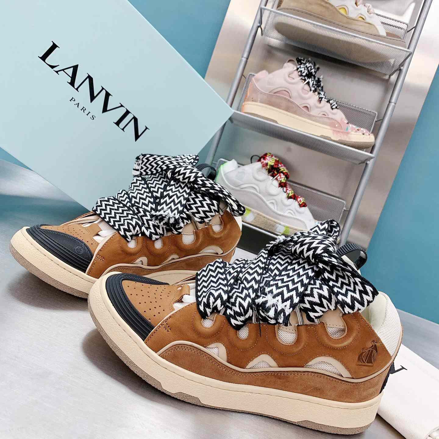 Lanvin Curb Sneakers - 