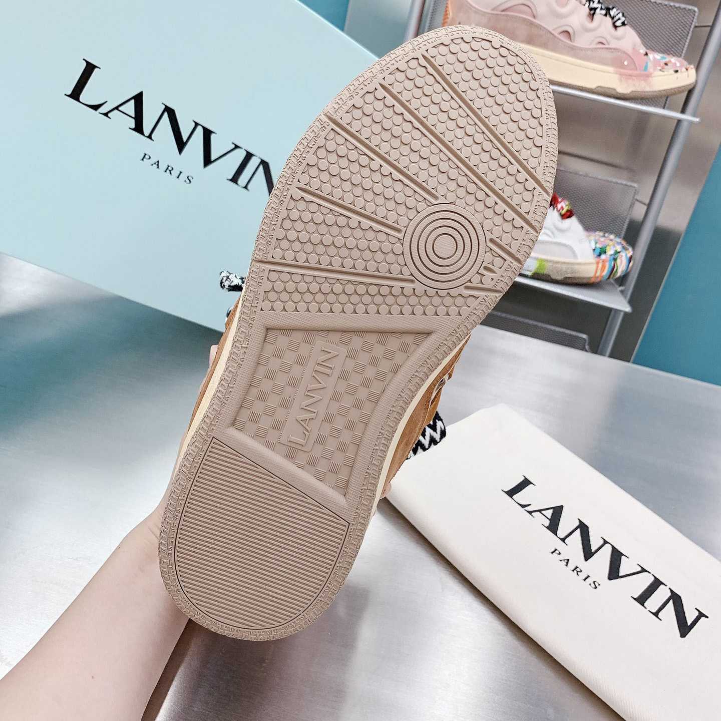 Lanvin Curb Sneakers - 