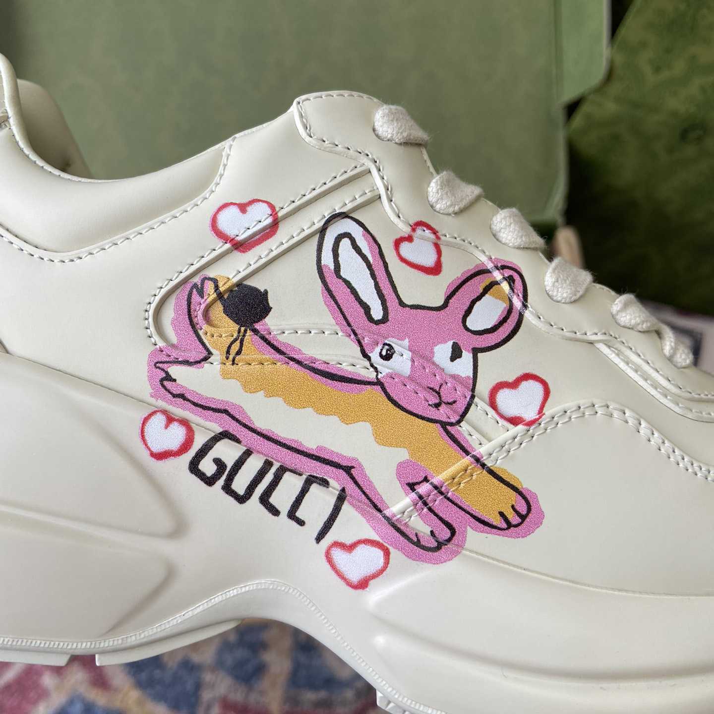 Gucci Rhyton Sneakers(upon uk size) - 