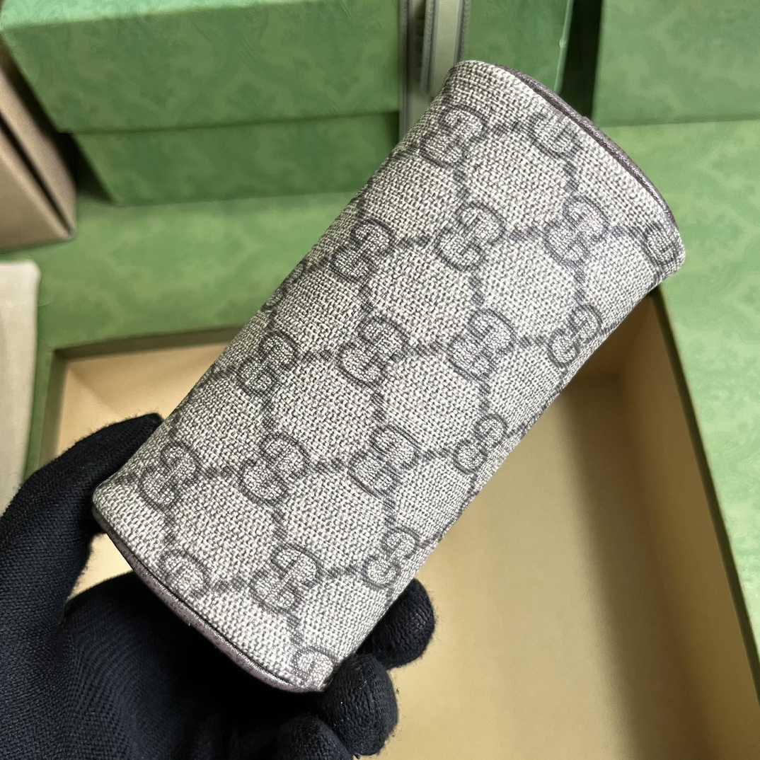 Gucci Coin Purse With Double G Strawberry  - DesignerGu