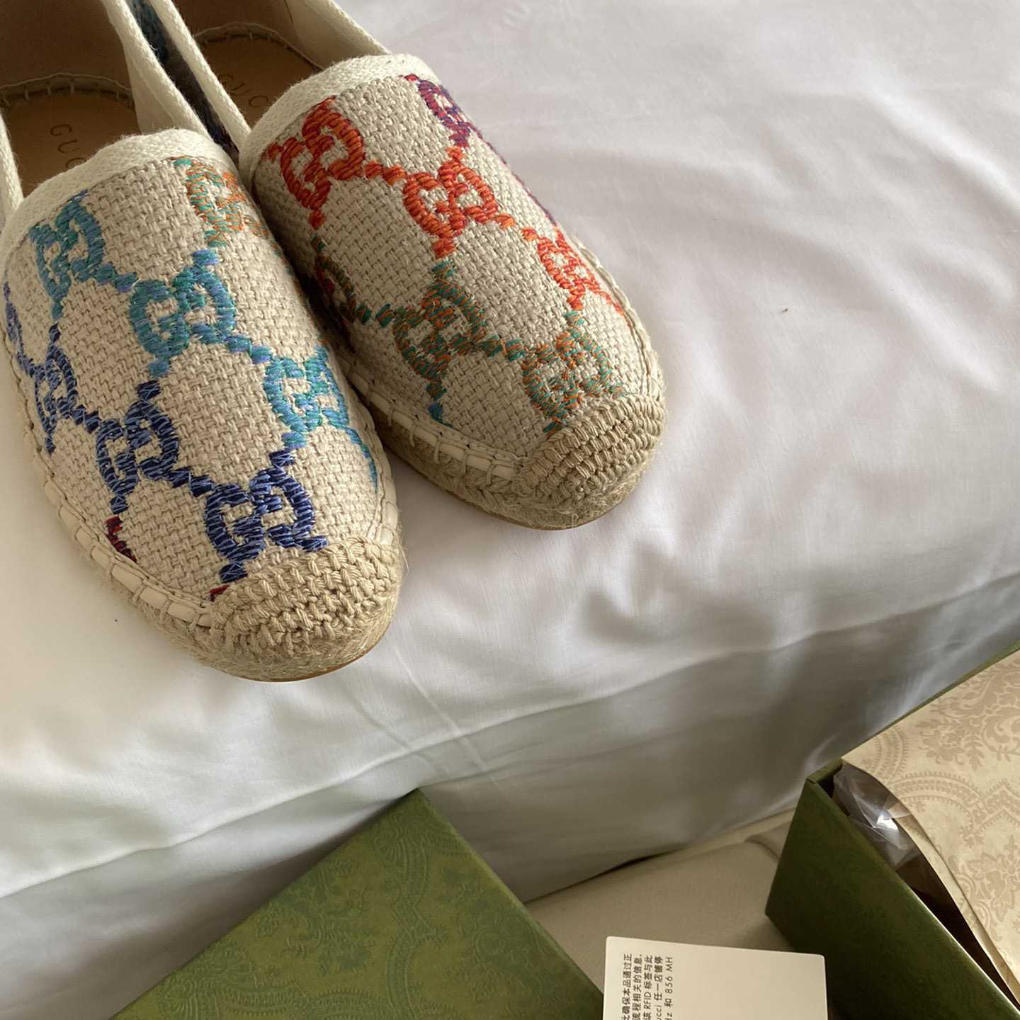 Gucci GG Jacquard Espadrilles - 