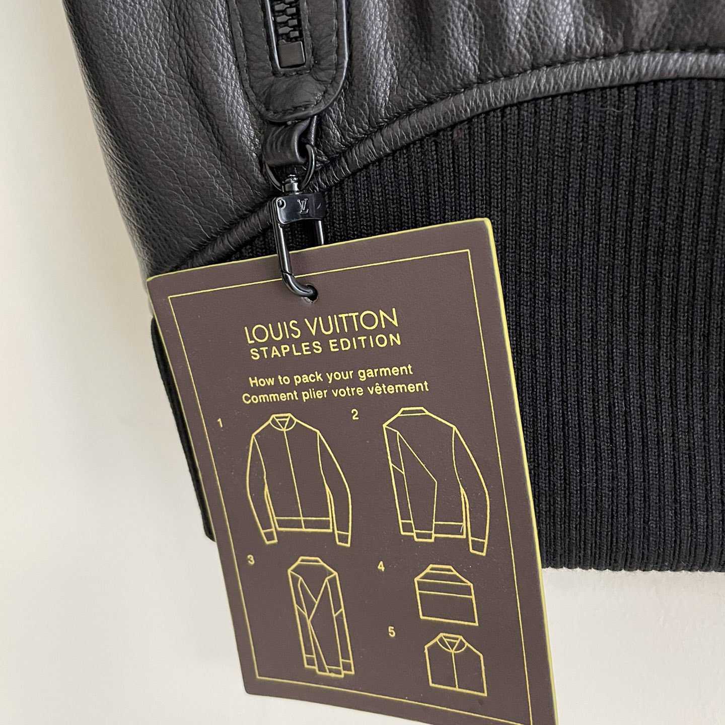 Louis Vuitton Reversible Leather Nylon Jacket    1A5VFU - 