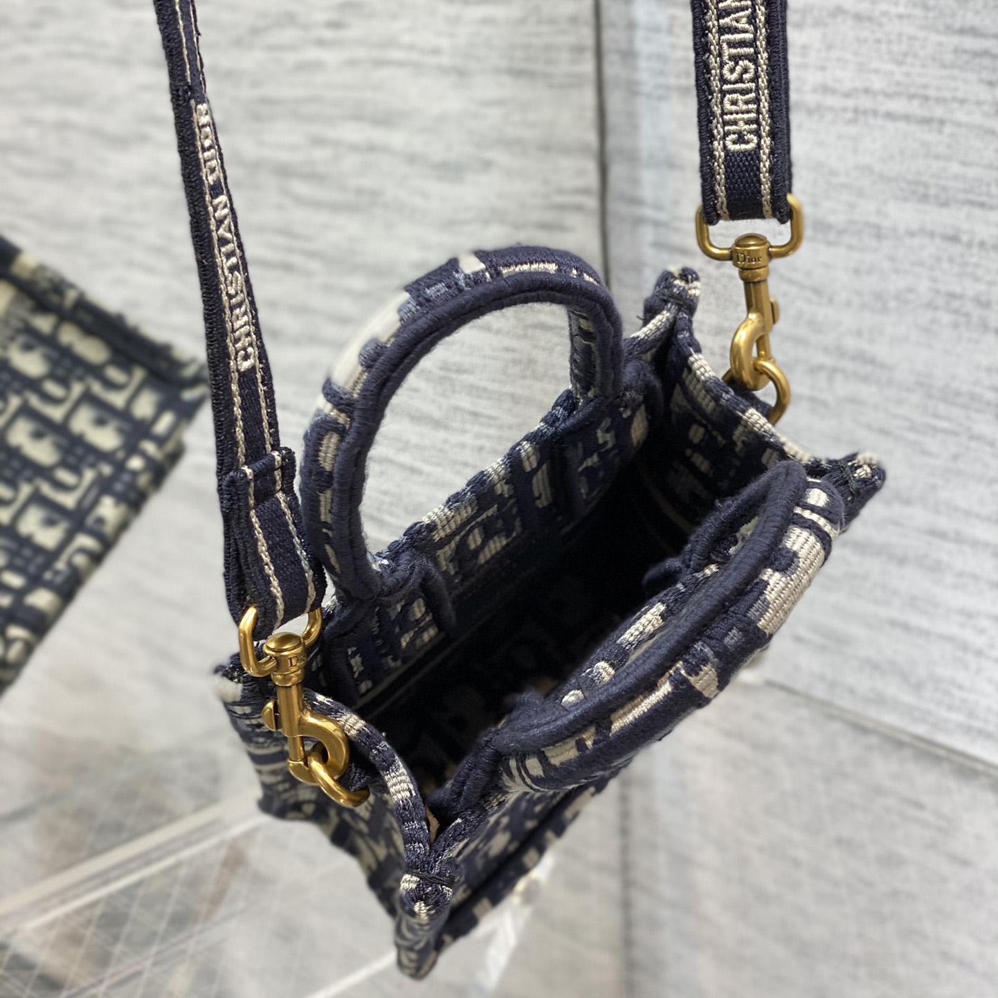 Dior Mini Dior Book Tote Phone Bag - 