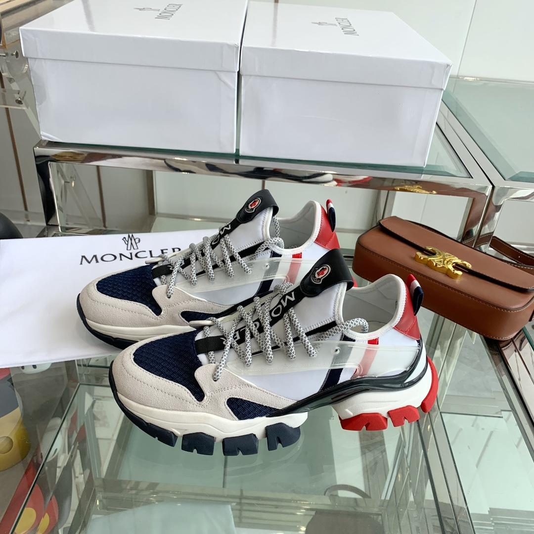 Moncler Trevor Chunky Nylon Trainer Sneakers - 