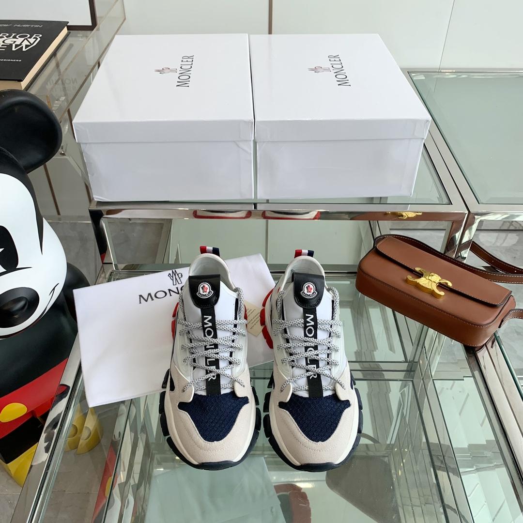 Moncler Trevor Chunky Nylon Trainer Sneakers - 