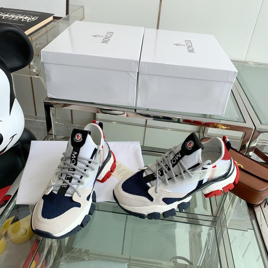 Moncler Trevor Chunky Nylon Trainer Sneakers - 