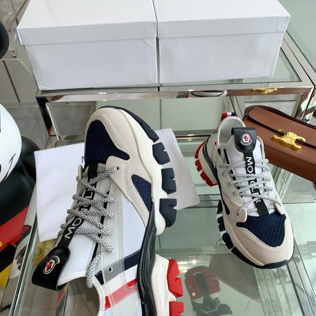 Moncler Trevor Chunky Nylon Trainer Sneakers - 