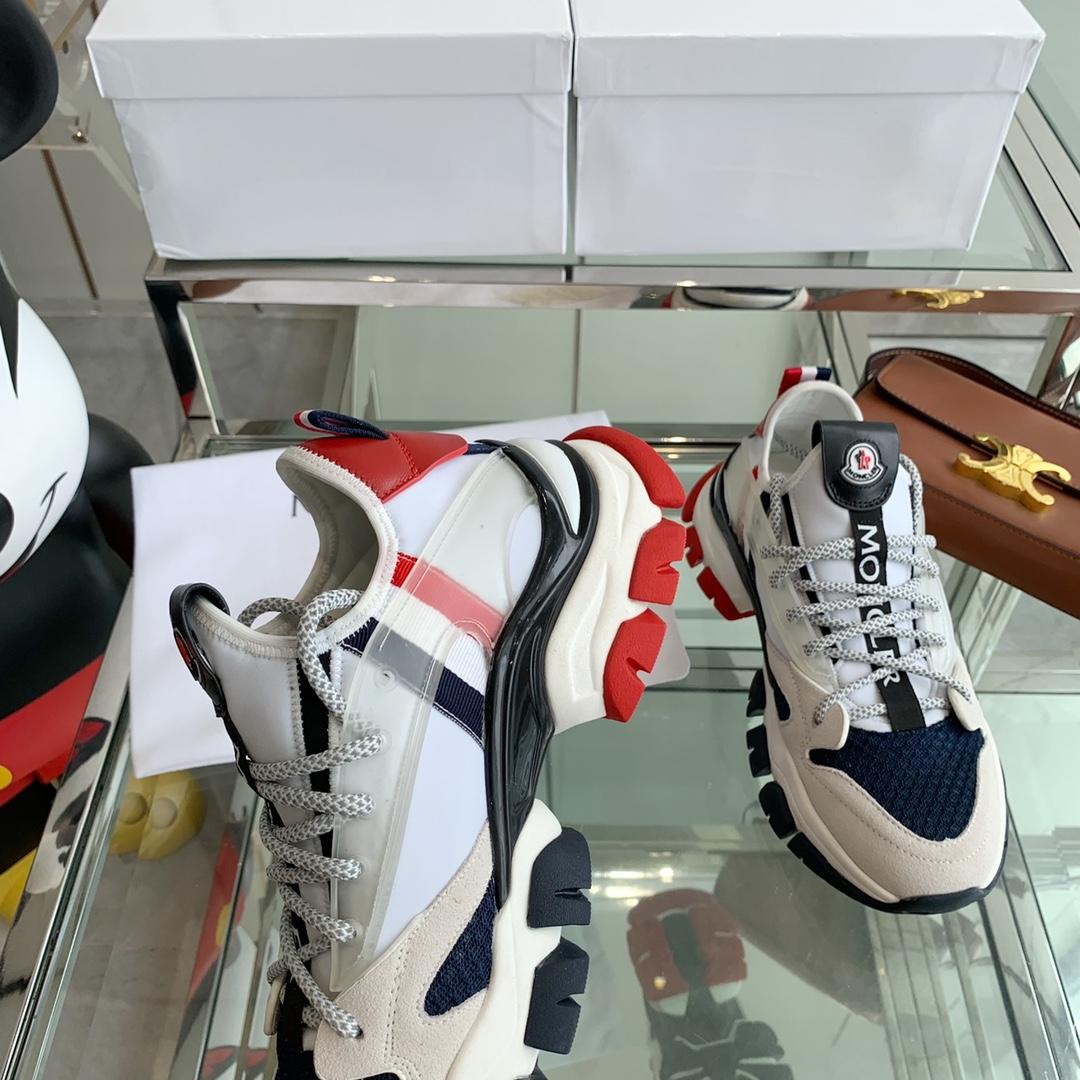 Moncler Trevor Chunky Nylon Trainer Sneakers - 