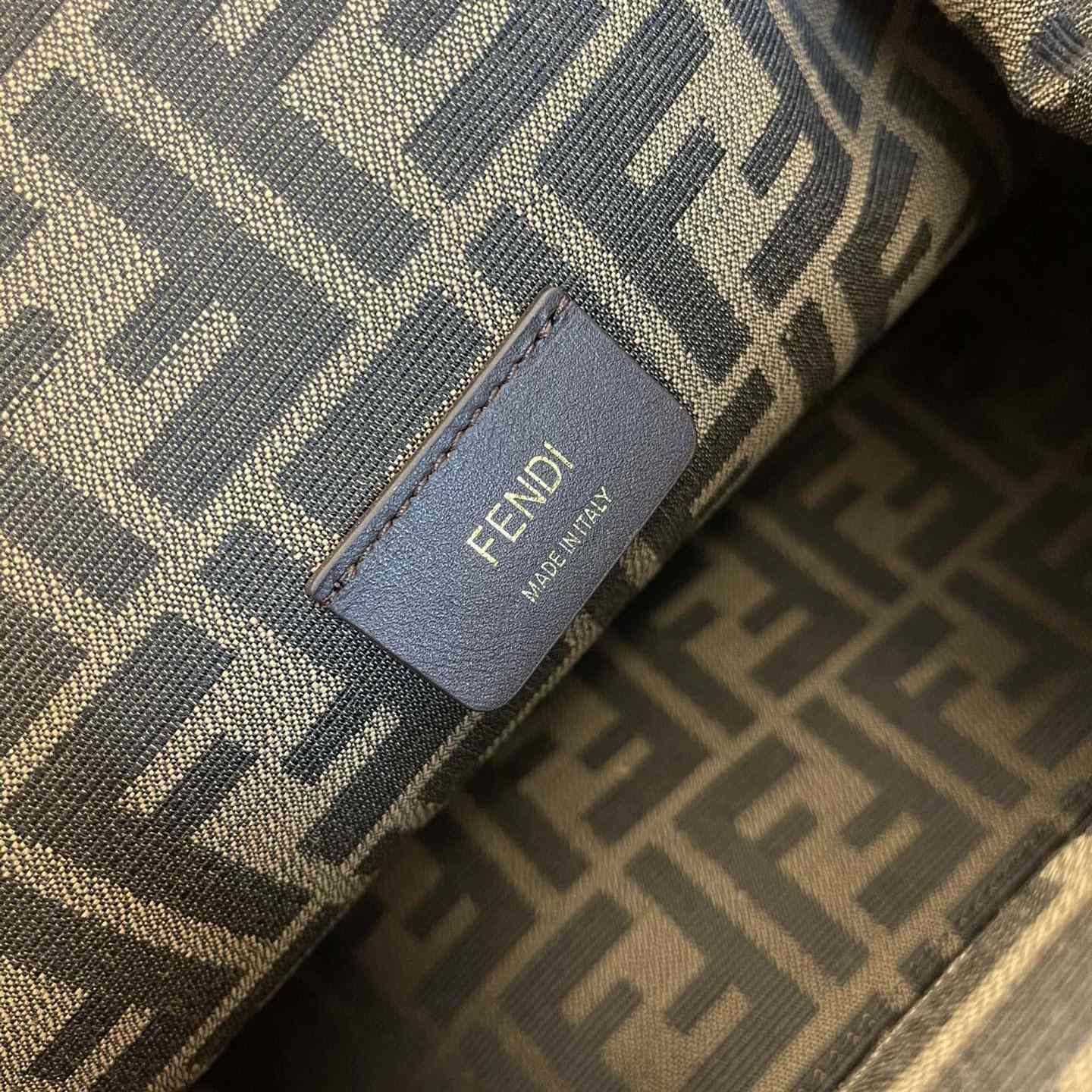 Fendi First Medium Brown Leather Bag - 