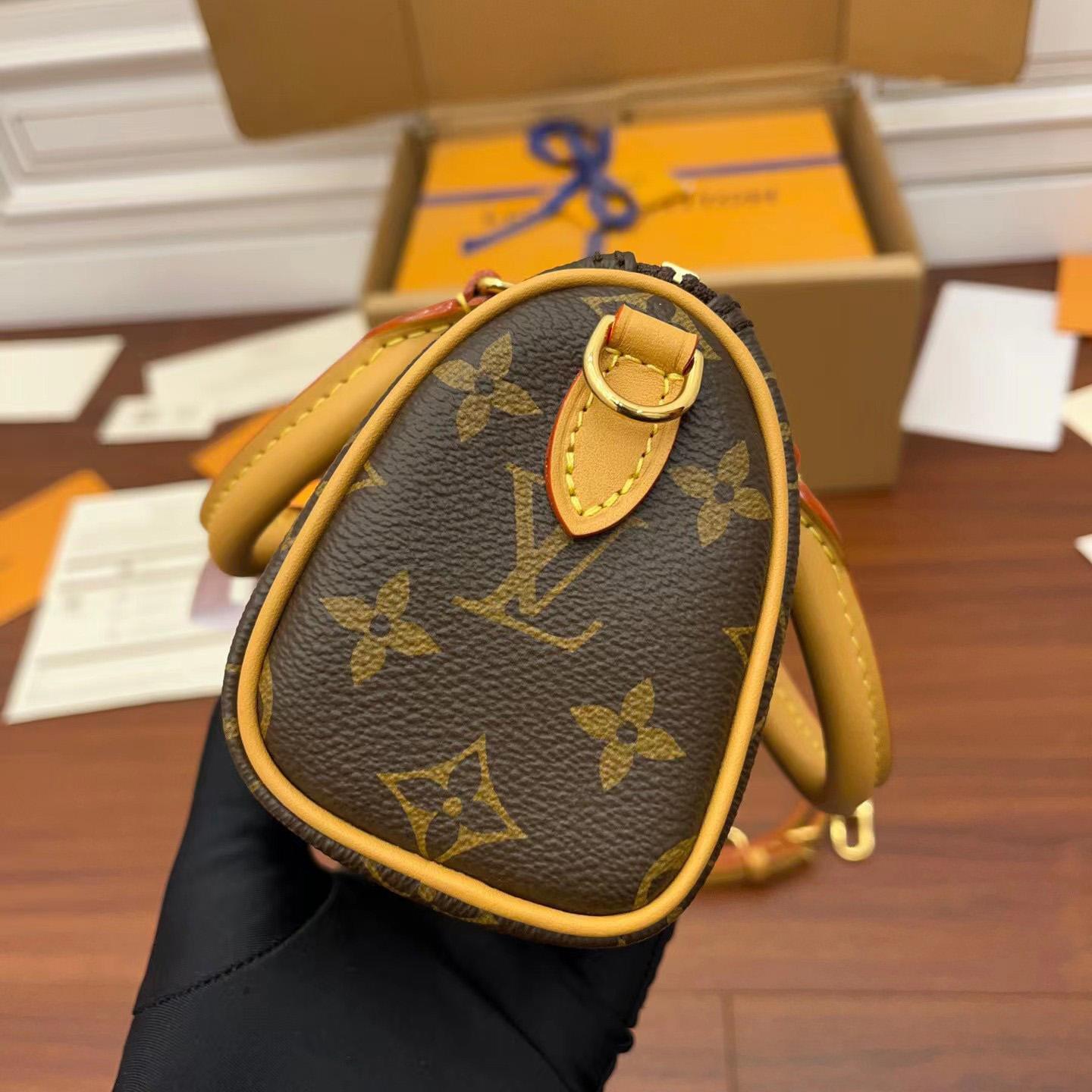 Louis Vuitton Monogram Nano Speedy Bandouliere   M81085 - 