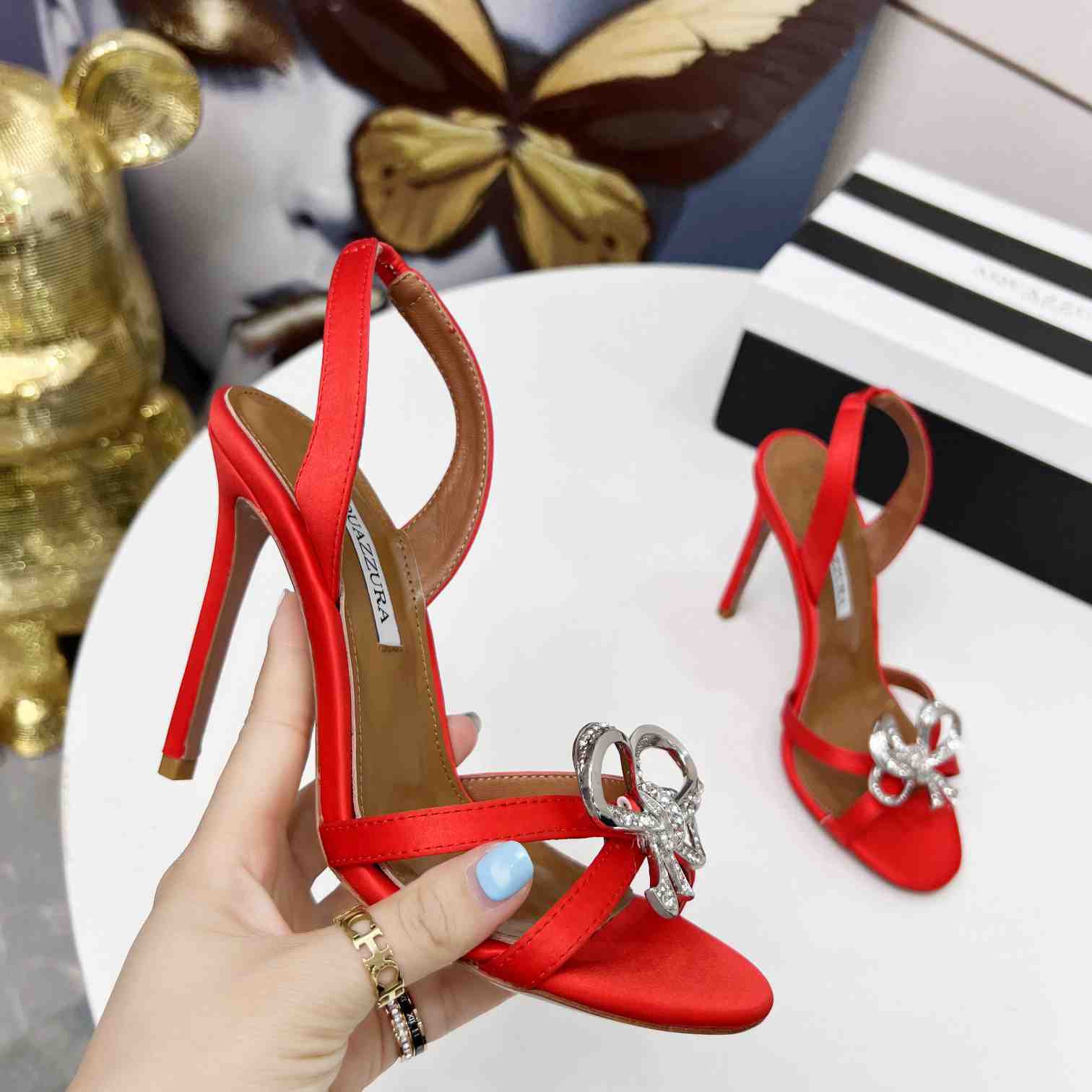Aquazzura Babe Sandal 105 - 
